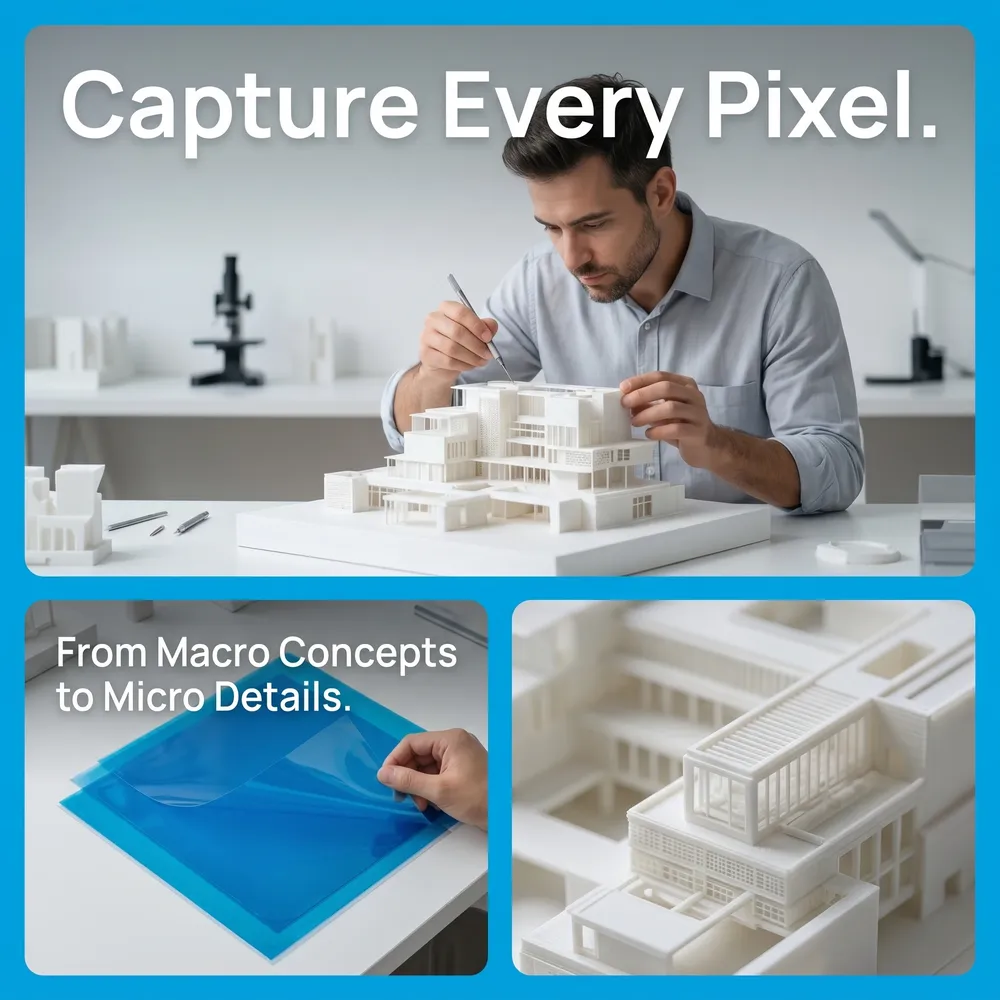 NFEP-Trennfolie 6 Stück für ANYCUBIC Photon PFA 3D-Drucker