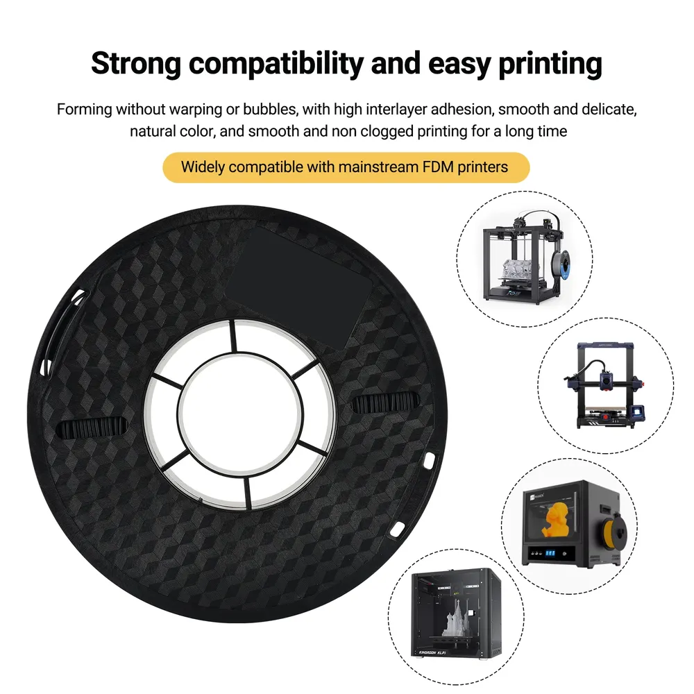 Nylon Carbonfaser Filament 1,75mm 1kg PA-CF Hitzebeständig