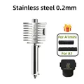 Original-Hotend mit gehärteter Stahldüse 0,2 bis 0,8 mm für Bambu Lab – Farbe SS Hotend-0.2-Wiper