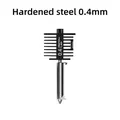 Original-Hotend mit gehärteter Stahldüse 0,2 bis 0,8 mm für Bambu Lab – Farbe Hardened Steel 0.4