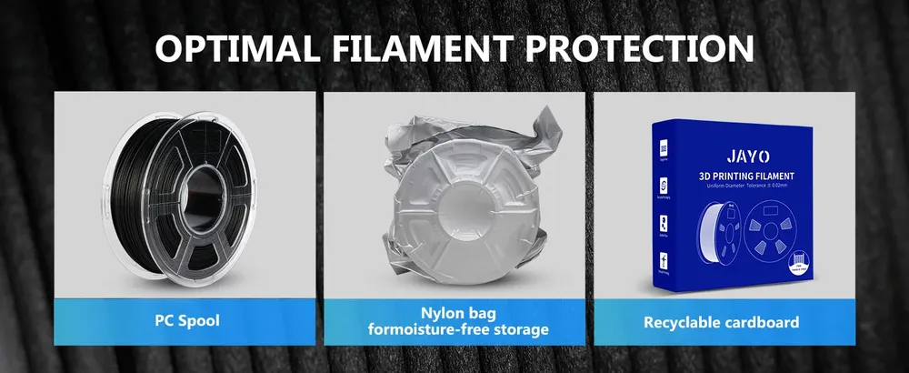 PA6-CF PA6-GF PA12-CF Filament 1,75 mm 1 kg
