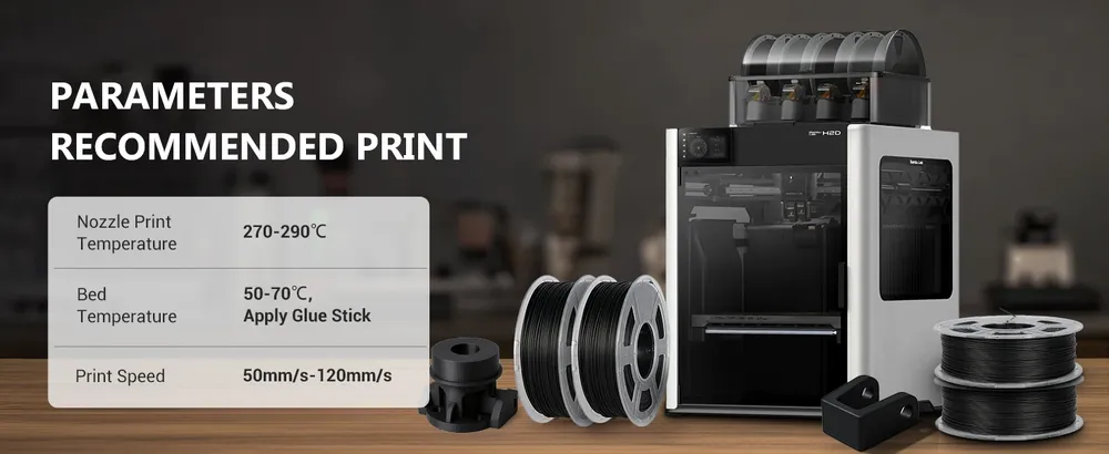 PA6-CF PA6-GF PA12-CF Filament 1,75 mm 1 kg