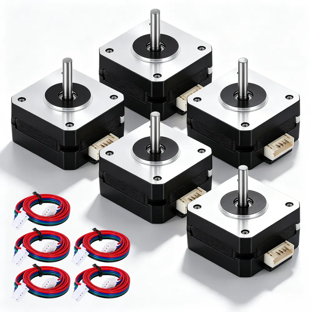 Pancake Schrittmotor Nema17 42x23mm 1,8 Grad
