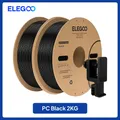 PC Filament 1,75 mm robust und langlebig 1 kg bis 4 kg – Farbe Black 2KG