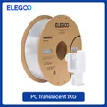 PC Filament 1,75 mm robust und langlebig 1 kg bis 4 kg – Farbe Clear white 1KG