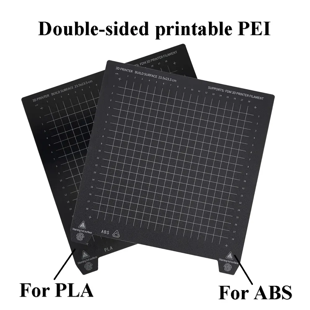 PEI Bauplatte 180mm bis 310mm doppelseitig magnetisch flexibel