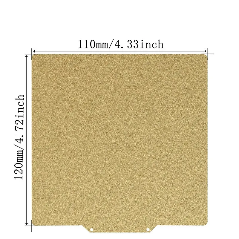 PEI-Bauplatte flexibel 110 x 120 mm doppelseitig