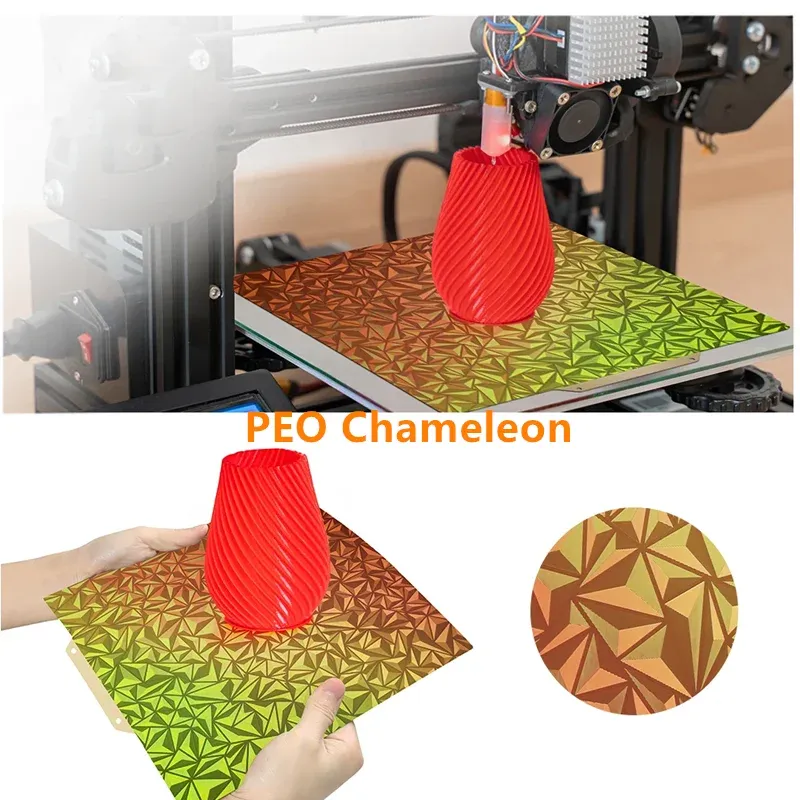PEI-Bauplatte flexibel 165 x 165 mm doppelseitig