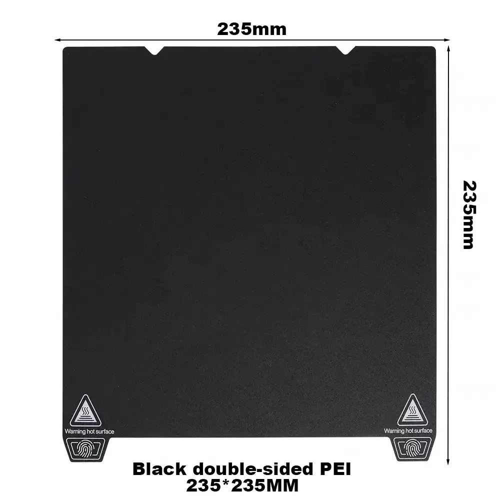 PEI-Bauplatte flexibel 235 x 235 mm