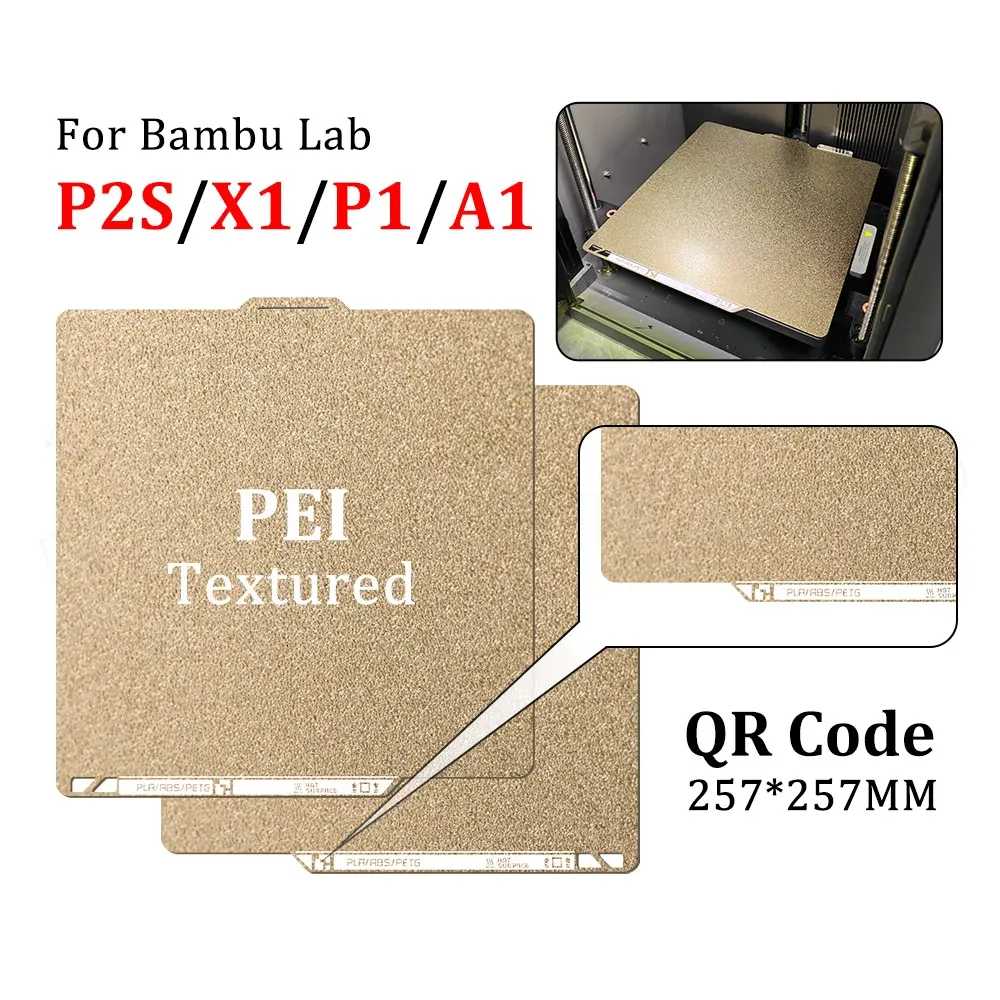 PEI-Bauplatte flexibel 257 x 257 mm