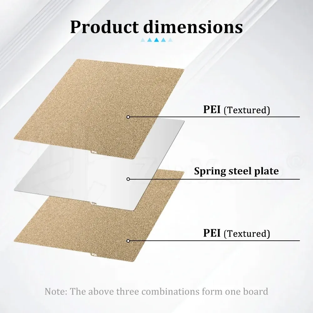 PEI Bauplatte magnetisch flexibel doppelseitig strukturiert
