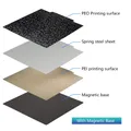 PEI Blatt 235x235mm magnetisch flexibel für Ender Neptune – Farbe PEO-PEI (with base)