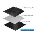 PEI Blatt 235x235mm magnetisch flexibel für Ender Neptune – Farbe PEO-PET (no base)