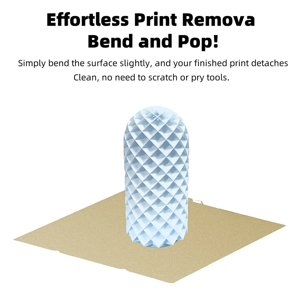 PEI Blatt 264x276mm für Anycubic Kobra S1 doppelseitig