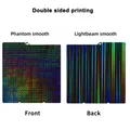 PEI Blatt 264x276mm für Anycubic Kobra S1 doppelseitig – Farbe Phantom-Lightbeam
