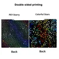 PEI Blatt 264x276mm für Anycubic Kobra S1 doppelseitig – Farbe Skystarry-Stars