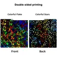 PEI Blatt 264x276mm für Anycubic Kobra S1 doppelseitig – Farbe Stars-flake