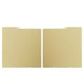 PEI Folie 360x369mm doppelseitig texturiert glatt flexibel – Farbe Gold