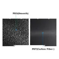 PEI Folie 360x369mm doppelseitig texturiert glatt flexibel – Farbe PET and PEO