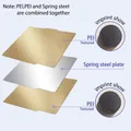 PEI Plate 257x257mm glatt für Bambu Lab X1 Carbon P1S – Farbe PEI PEI
