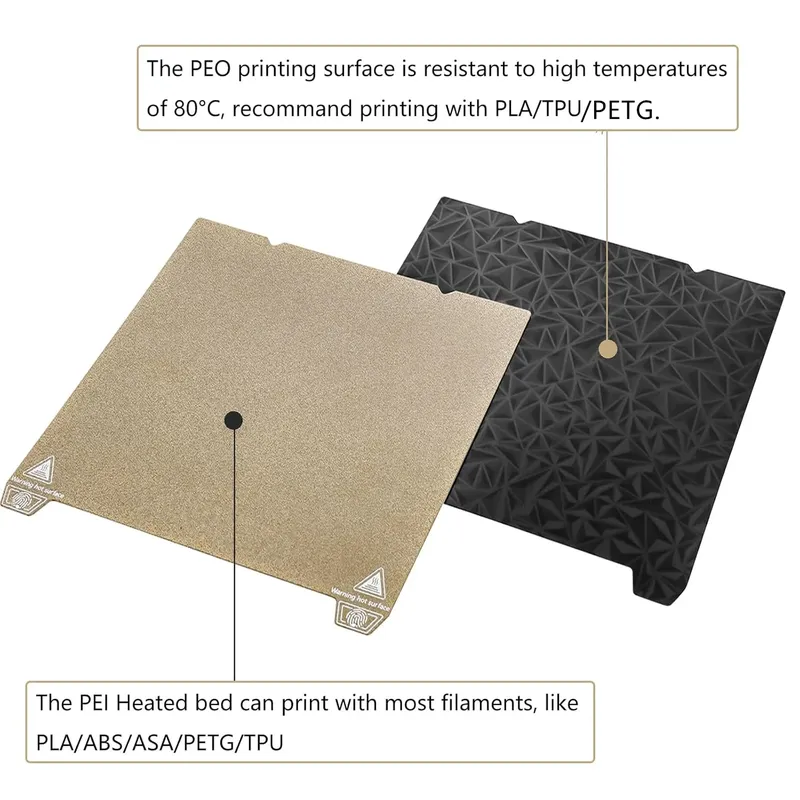 PEO PEI Magnetheizbett 235x235mm für Creality K1C K1