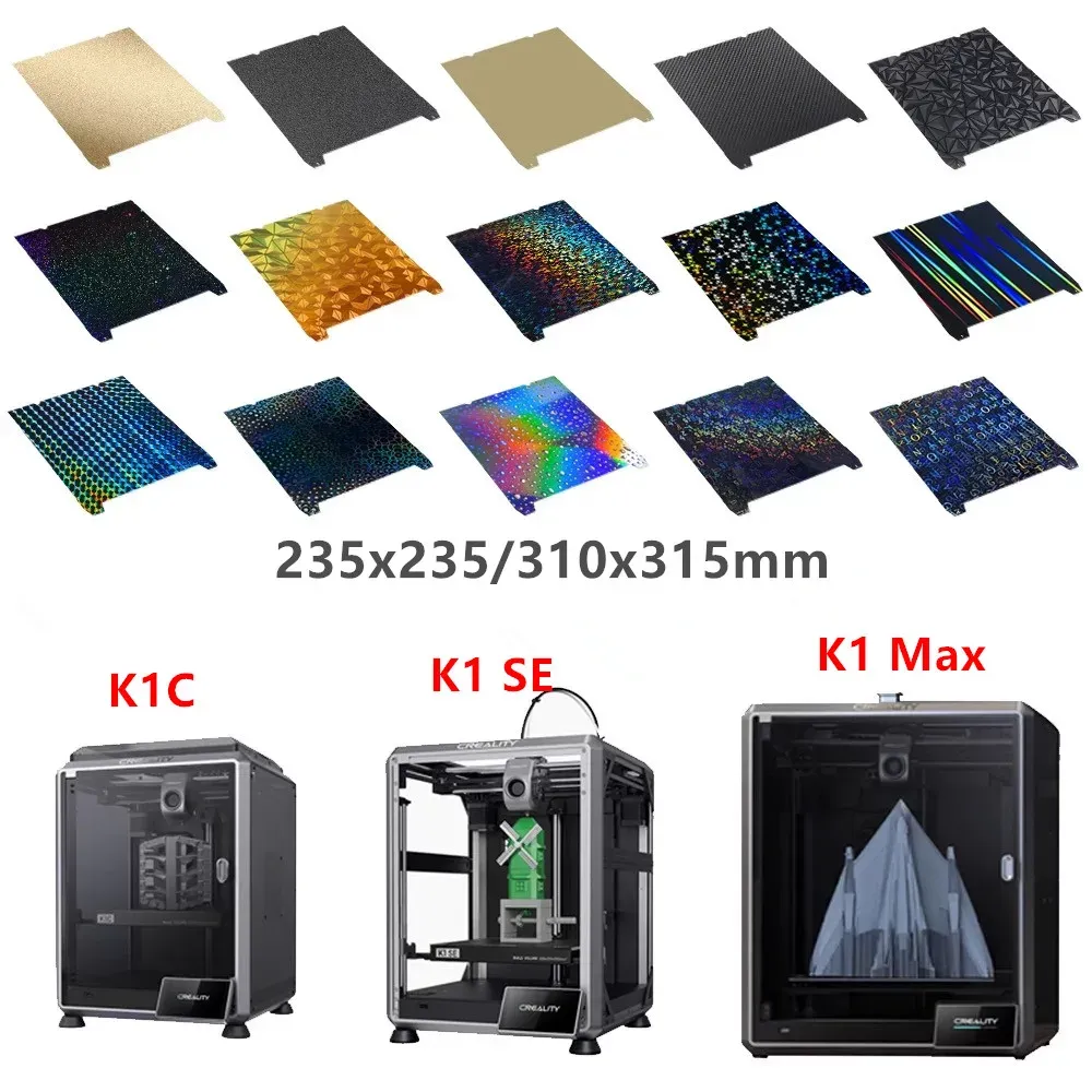 PEO PEI Magnetheizbett 235x235mm für Creality K1C K1