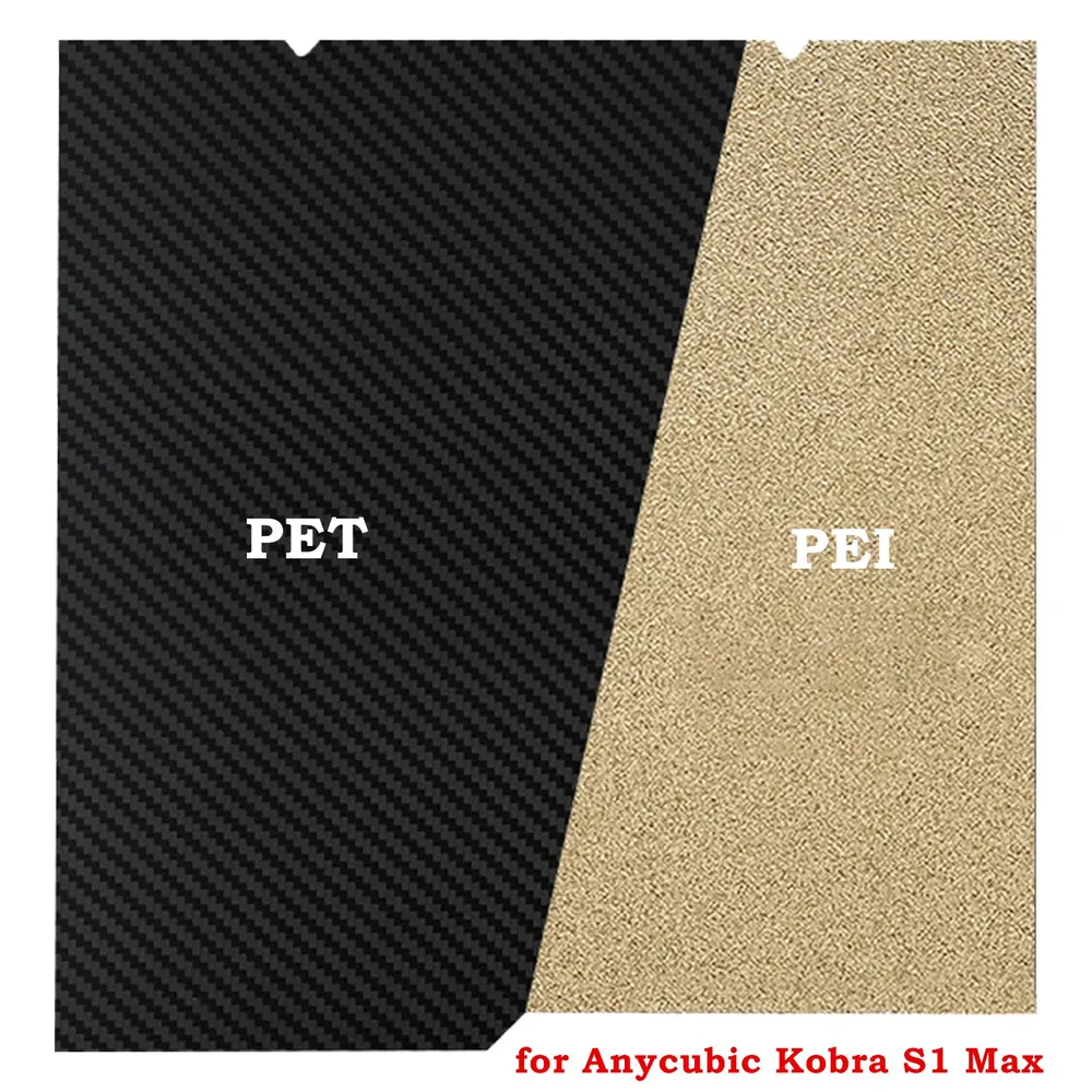 PEO PET Kohlefaserplatte 360x369mm doppelseitig flexibel