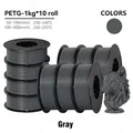 PETG Filament 1,75 mm gute Zähigkeit 1 kg 5 Rollen – Farbe 10KG Gray