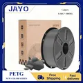 PETG Filament 1,75 mm hohe Zähigkeit geringe Fadenbildung 1,1 kg – Farbe PETG Grey