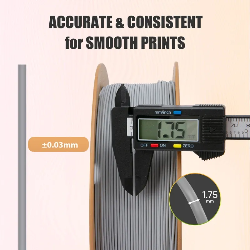 PETG Filament 1,75 mm matt starke Schichthaftung 1 kg