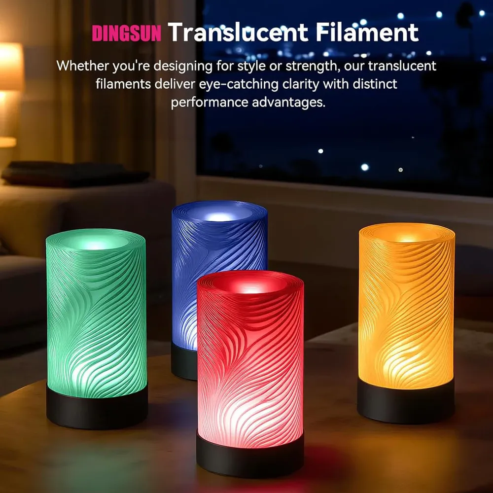 PETG Filament 1,75 mm transparent starke Zähigkeit 200 g bis 1 kg
