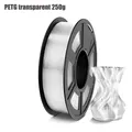 PETG Filament 1,75 mm transparent starke Zähigkeit 200 g bis 1 kg – Farbe transparent 250g