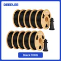 PETG Filament 1,75mm 5kg 10kg FDM 3D-Drucker – Farbe Black 10kg