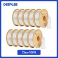 PETG Filament 1,75mm 5kg 10kg FDM 3D-Drucker – Farbe Clear 10kg