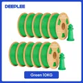 PETG Filament 1,75mm 5kg 10kg FDM 3D-Drucker – Farbe Green 10kg