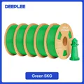 PETG Filament 1,75mm 5kg 10kg FDM 3D-Drucker – Farbe Green 5kg