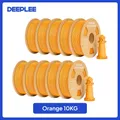 PETG Filament 1,75mm 5kg 10kg FDM 3D-Drucker – Farbe Orange 10kg