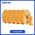 PETG Filament 1,75mm 5kg 10kg FDM 3D-Drucker – Farbe Orange 5kg