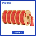 PETG Filament 1,75mm 5kg 10kg FDM 3D-Drucker – Farbe Red 5kg
