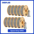 PETG Filament 1,75mm 5kg 10kg FDM 3D-Drucker – Farbe Space Grey 10kg