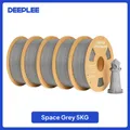 PETG Filament 1,75mm 5kg 10kg FDM 3D-Drucker – Farbe Space Grey 5kg