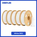 PETG Filament 1,75mm 5kg 10kg FDM 3D-Drucker – Farbe White 5kg
