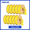 PETG Filament 1,75mm 5kg 10kg FDM 3D-Drucker – Farbe Yellow 10kg