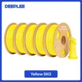 PETG Filament 1,75mm 5kg 10kg FDM 3D-Drucker – Farbe Yellow 5kg