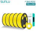 PETG Filament 1,75mm 5kg Ordentlich gewickelt Hohe Zähigkeit – Farbe 5KG Yellow