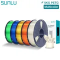 PETG Filament 1,75mm 5kg Ordentlich gewickelt Hohe Zähigkeit – Farbe 5KG CL Mix Colors 4