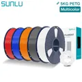 PETG Filament 1,75mm 5kg Ordentlich gewickelt Hohe Zähigkeit – Farbe 5KG Mix Colors 3