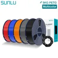 PETG Filament 1,75mm 5kg Ordentlich gewickelt Hohe Zähigkeit – Farbe 5KG Mix Colors 4