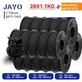 PETG Filament 1,75mm Hochgeschwindigkeits-Matt-PETG 20 Rollen – Farbe HS PETG-20BK
