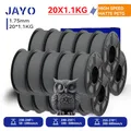 PETG Filament 1,75mm Hochgeschwindigkeits-Matt-PETG 20 Rollen – Farbe HS PETG-20GY